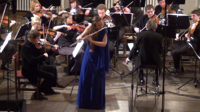 Mozart - Flute concerto in G Major K. 313 2nd movement / Heili Rosin / Tallinn Chamber Orchestra смотреть онлайн
