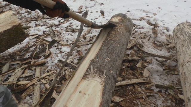 Рубка сруба топором от А до Я # Часть первая смотреть онлайн