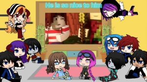 Rainimator characters react to Me Against The World By FrediSaalAnimations