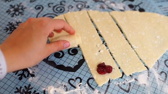 ТВОРОЖНОЕ ПЕЧЕНЬЕ/САМОЕ ПРОСТОЕ ПЕЧЕНЬЕ/С ВИШНЕЙ..мммм