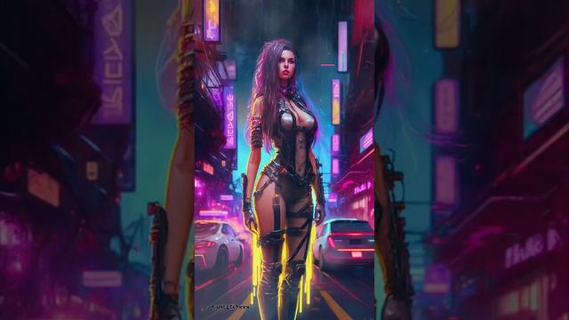 Cyberpunk Girl Style #gaming #animation #3d #anime #videogames #game #cyberpunk #ai