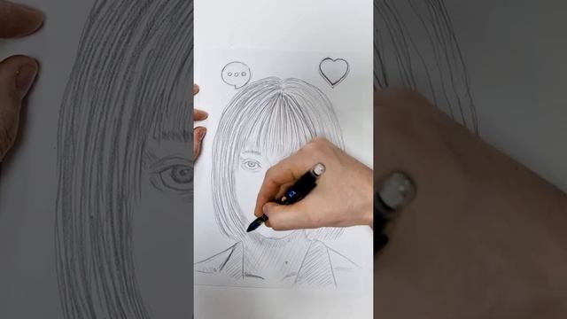 Портрет Лиса Манобан (Lisa Monoban) нарисованный карандашом смотреть онлайн