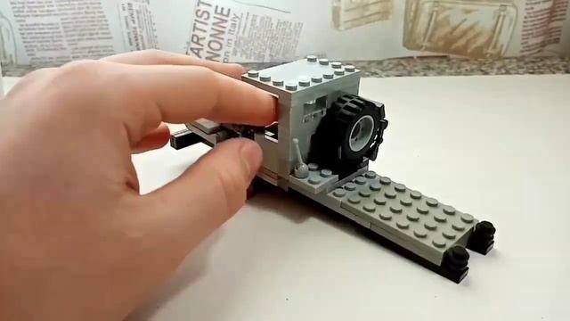 Лего УРАЛ 4320. Инструкция смотреть онлайн