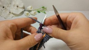 Шапка для любимого ? Фабричный набор петель по кругу.