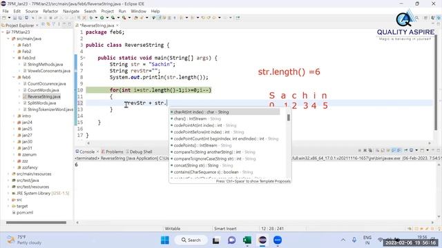 Software Testing Interview Questions & Answers | Java Program| Reverse Of String смотреть онлайн