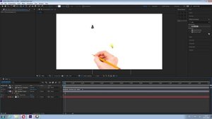 Техника Doodle video (рисующая рука) в After Effects