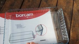Прямоугольная форма для запекания  Borcam Paşabahçe Ovenware