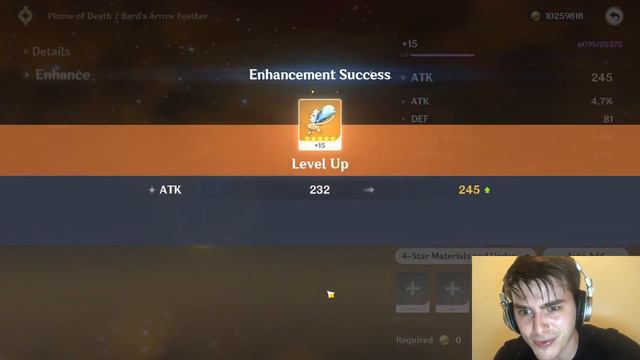 СОЗДАЛ САМЫЙ МОЩНЫЙ АРТЕФАКТ В GENSHIN IMPACT смотреть онлайн