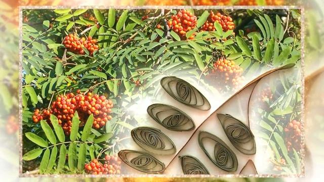 Канзаши. Как сделать веточку рябины смотреть онлайн