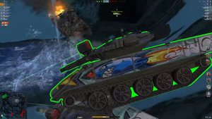 Баги WoT Blitz ⚑ Два Шеридана застряли под водопадом ⚑ Режим Гравитация