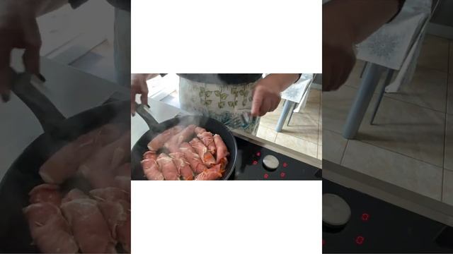 Вкуснейшие свиные рулеты. смотреть онлайн