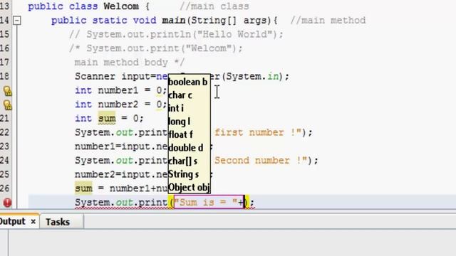 تعلم الجافا فى 21 يوم (الدرس الخامس) Data Inpute смотреть онлайн