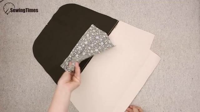 DIY FOLDOVER BAG 가방만들기 | Canvas & Leather Crossbody Bag Sewing Tutorial [sewingtimes]
