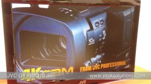 JVC 4K Camera GY-HMQ10 - CES 2013