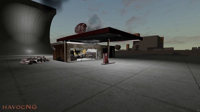 Huge powerful "Water Cannon" in GridMap V2 - BeamNG...video #2 смотреть онлайн