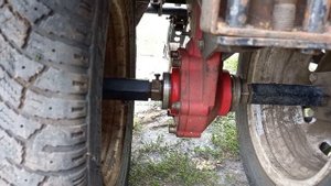 мотоблок форте 1350 б. Причины и устранение течи масла из-под полуосей.