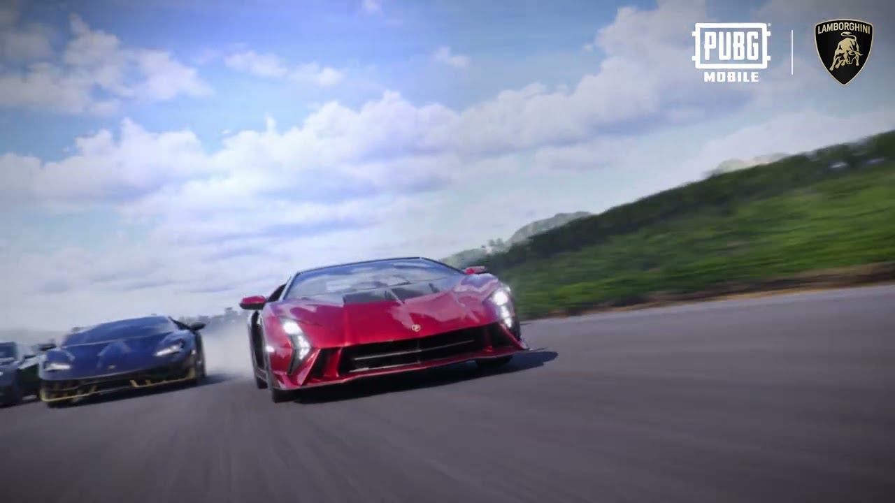 PUBG MOBILE x Lamborghini смотреть онлайн