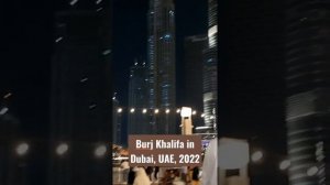 Burj Khalifa in Dubai, ?? United Arab Emirates 2022 year. Башня Халифа в Дубай, ОАЭ, эмираты.