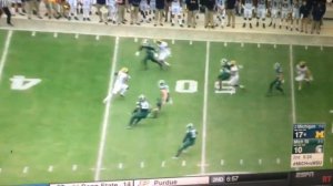 Michigan’s Devin Bush Destroys MSU’s Chris Frey