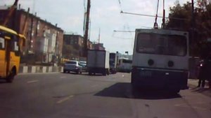 Обрыв проводов троллейбуса