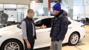 Установка пневмобаллонов BlackStone на Toyota CAMRY 70