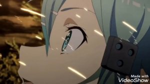 Синон и Кирито Аниме SAO