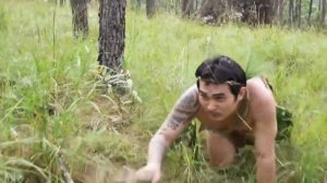 Primitive Girl - Sweet girl change cloth in forest