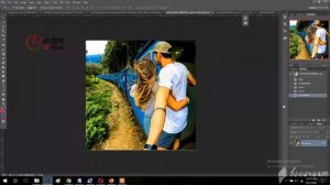 | Photoshop Tutorial | Colour effect photo editing  | Dushan Online |