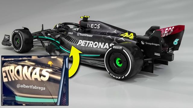 Mercedes W14 sidepods REVEALED Finally! смотреть онлайн