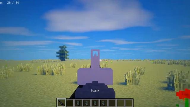Обзор мода на военное оружие в Minecraft!!! смотреть онлайн