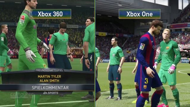 FIFA 15 | PC vs Xbox 360 vs Xbox One im Grafikvergleich смотреть онлайн