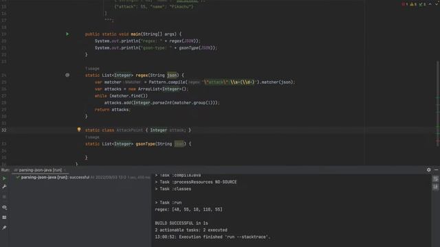 Parsing Json with Java using Regex, Gson and Json-path смотреть онлайн