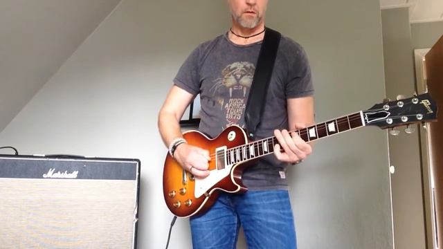 Gibson Les Paul R9 Heavy Aged Texas Burst 2013 смотреть онлайн