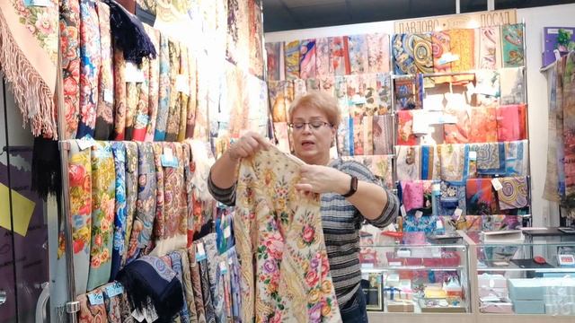 Пополнение изделий ППМ. Часть 2. Павловопосадские платки в Минске смотреть онлайн