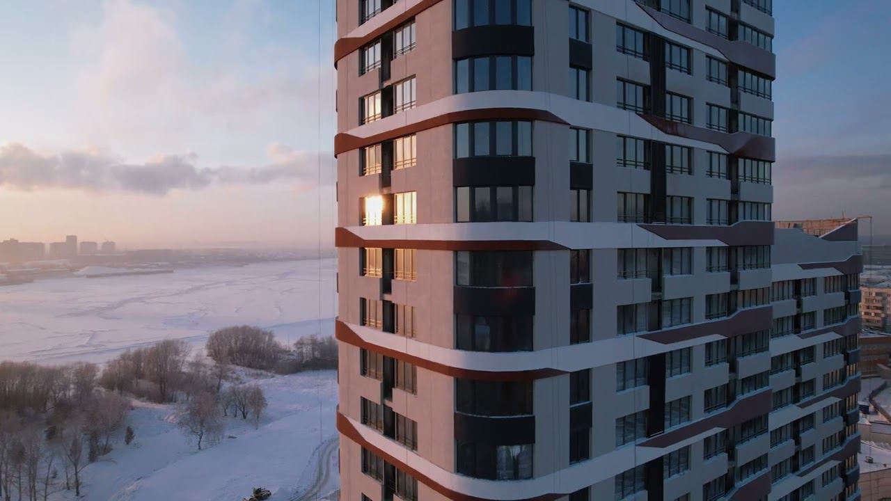 Квартал "Беринг" в Новосибирске - Ход строительства Декабрь 2022 смотреть онлайн