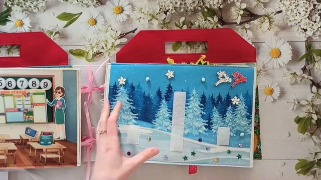 Фетровый домик для куклы