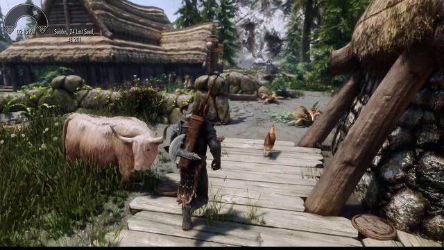 Skyrim fully modded - Ultra Graphics - 2K смотреть онлайн