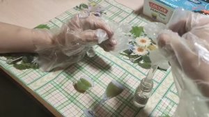 Я сделал второе эксперимент из набора семь чудес химии