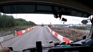 Дальнобой по России. Мурманск - Санкт-Петербург.