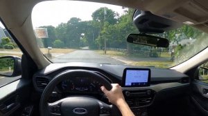 2022-2023 Ford Escape SE POV Test Drive, 0-60 // 3 CYLINDERS! // Radial Reviews