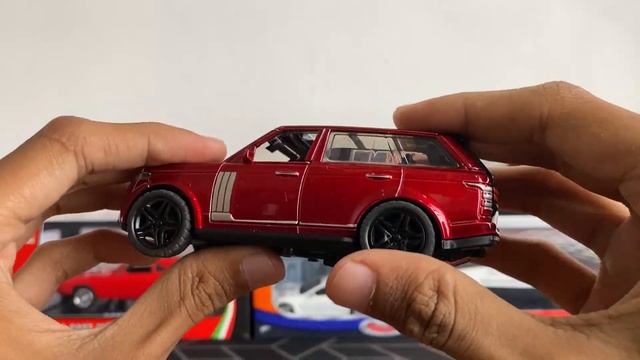 Box Full of Cars Supra mk4, Bmw, Suzuki Jimny, Kia, Mclaren, Range Rover, Toyota