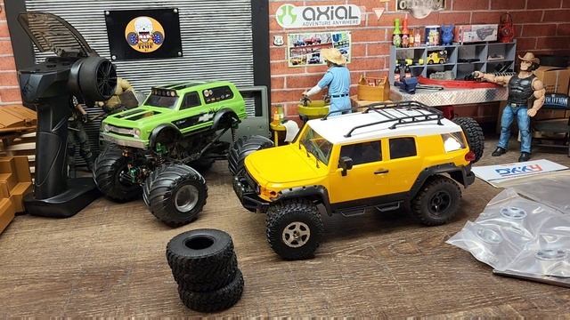 FMS FJ CRUISER DKKY Wheels and Tires смотреть онлайн
