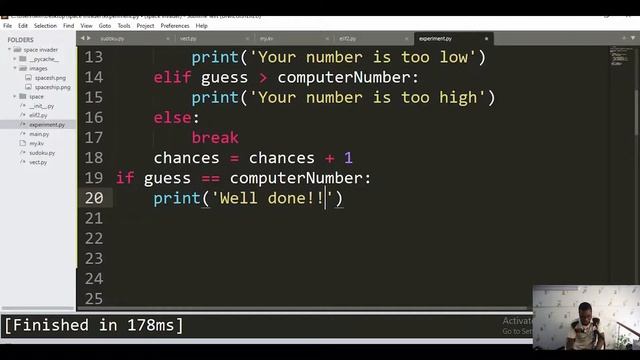 Guess my number(Python beginner project)