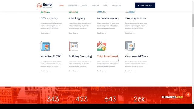 Bariel - Real Estate WordPress Theme agency house finder Asakura смотреть онлайн