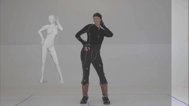 Lisa Doing The Git Up Dance a la Motion Capture смотреть онлайн