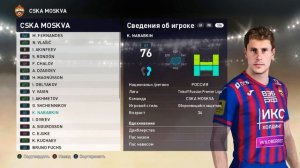 PES 2021 RFPL Facepack CSKA Moskva V2 27F by BVG