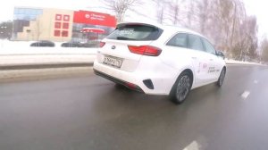 KIA CEED SW 2019 городской тест драйв