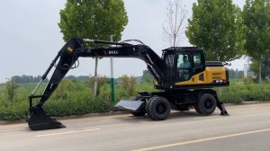 ЭКСКАВАТОР КОЛЕСНЫЙ BULL EW180-PLUS