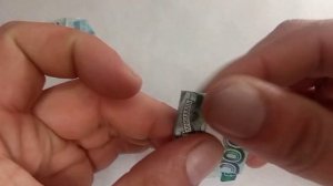 Денюшка на удачу! Рубашка арегами из денег.