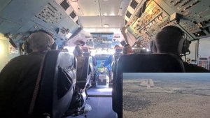 Ан-225 МРИЯ. Перелет Акра, Гана - Виндхук, Намибия.